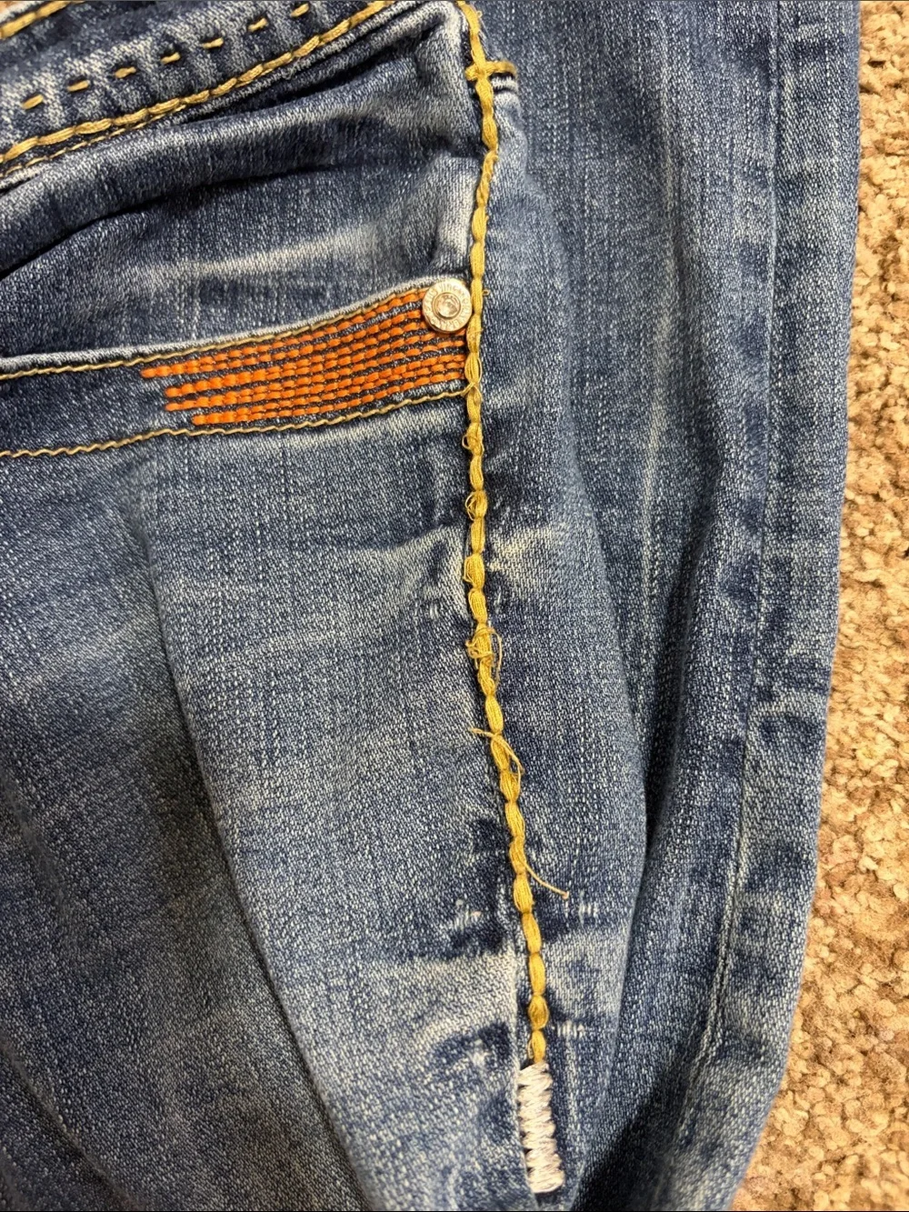 Virgin Only Women’s Jeans in Medium Blue Wash